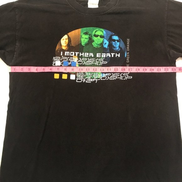Vintage I Mother Earth Blue Green Orange Tour 1999 T Shirt Size XL - Picture 7 of 10